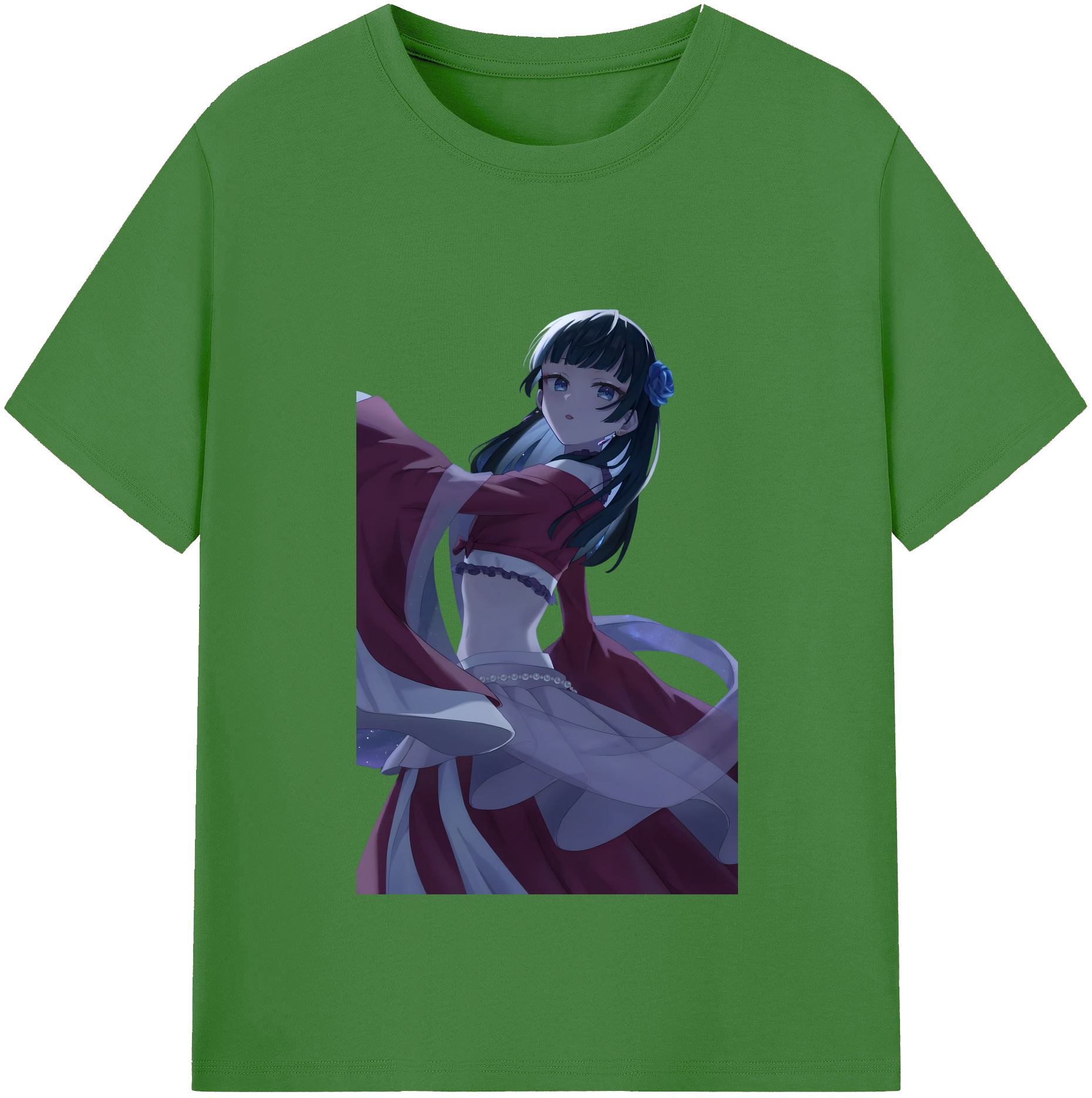 （画像用） 薬屋のひとりごと The Apothecary Diaries レディースカジュアルプリントTシャツ（綿100％）